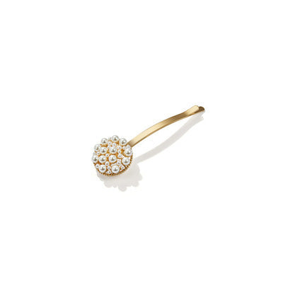 JMT-996170 Heart Shaped Pearl Hairpin for Women in Korean Style