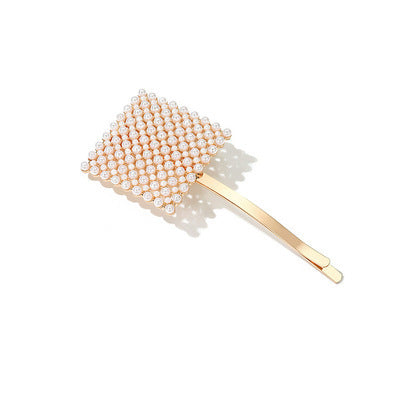 JMT-996170 Heart Shaped Pearl Hairpin for Women in Korean Style