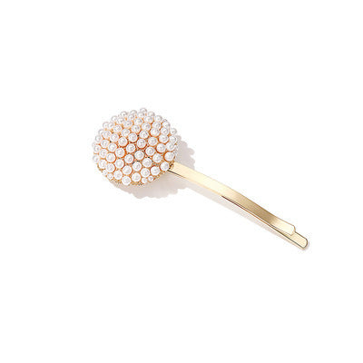 JMT-996170 Heart Shaped Pearl Hairpin for Women in Korean Style