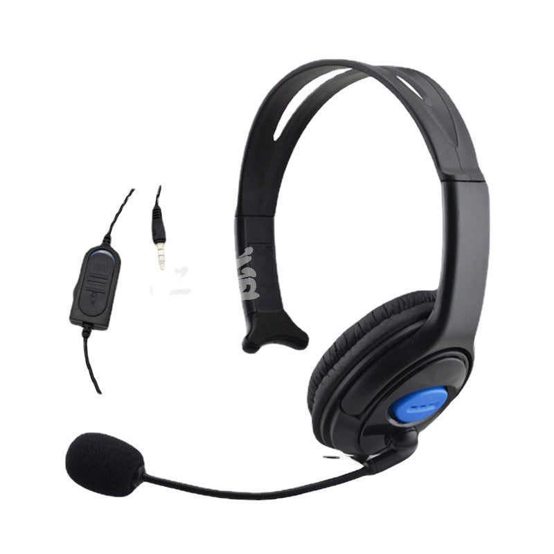 JMT-996298 Wired Headset for PS4 - Over-Ear Gaming Headphones with 3.5mm Connection