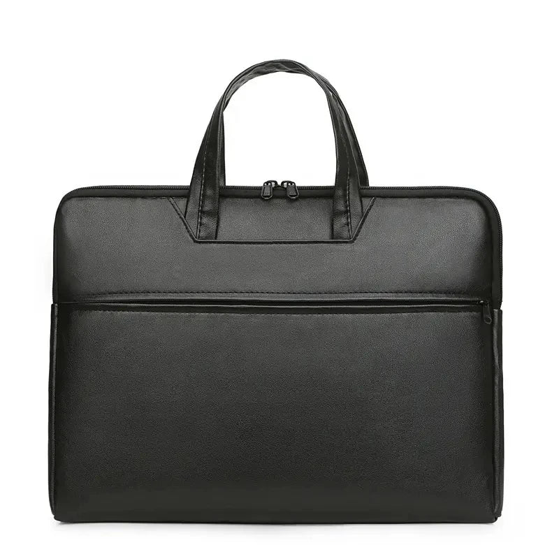 JMT-996618 Large Capacity Waterproof Laptop Sleeve Bag for Men - Professional Briefcase for Notebook and Business Essentials