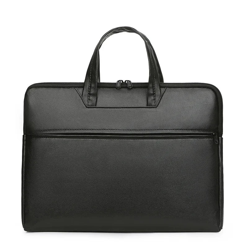 JMT-996618 Large Capacity Waterproof Laptop Sleeve Bag for Men - Professional Briefcase for Notebook and Business Essentials