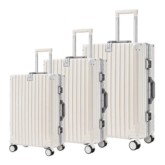 JMT-996682 4-Piece Soft Luggage Set with Wheels and Carry-On Bag for Convenient Travel