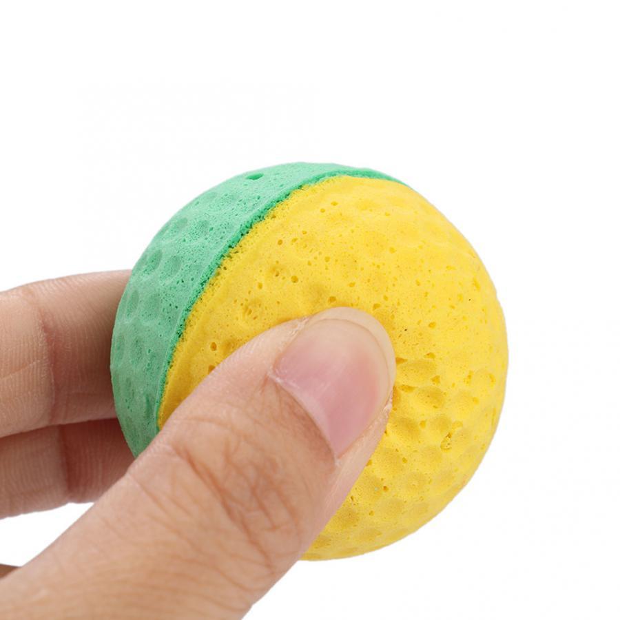 JMT-996938 Latex Foam Balls for Cats - 10 Random Color Throwing Toys (3.8cm Diameter)