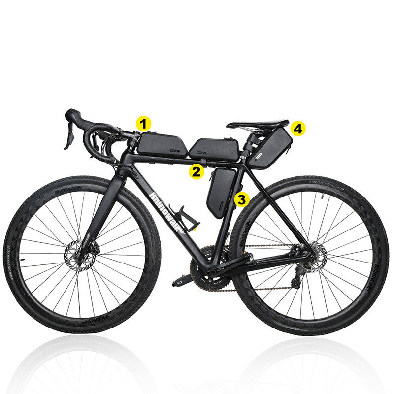 JMT-997322 Waterproof Hard Shell Bicycle Frame Tube Cover for Mountain Bikes