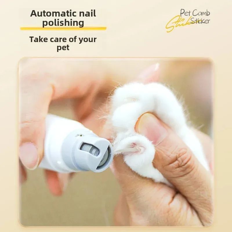 JMT-998026 Rechargeable Electric Pet Nail Trimmer and Grooming Comb for Cats and Dogs