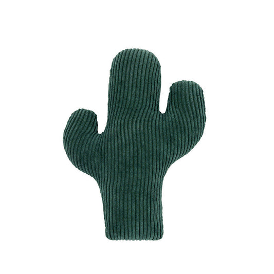 JMT-998090 Durable Corduroy Cactus Cat Toy with Catnip for Enhanced Feline Interaction