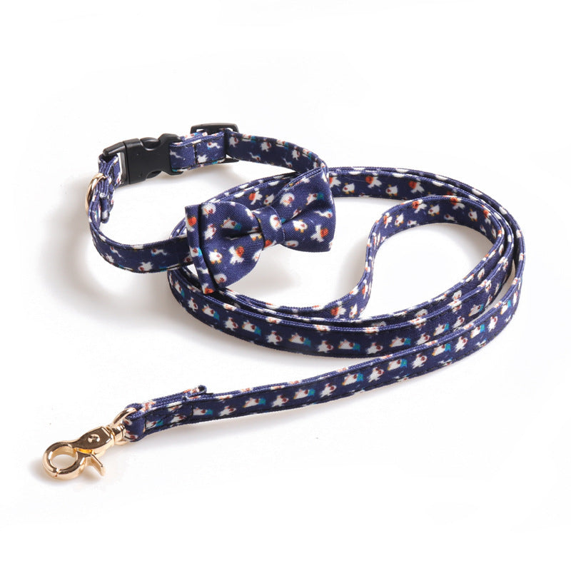 JMT-998602 Halloween Pet Collar with Bowknot - Pumpkin and Ghost Patterns in Multiple Sizes