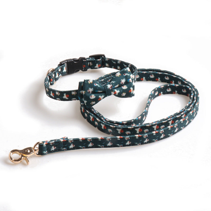 JMT-998602 Halloween Pet Collar with Bowknot - Pumpkin and Ghost Patterns in Multiple Sizes