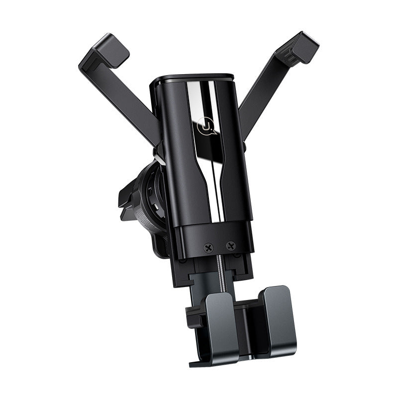 JMT-998794 Fully Automatic Gravity Air Outlet Dual-arm Car Mobile Phone Holder with One-handed Access