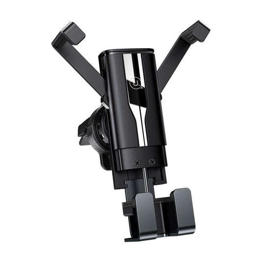 JMT-998794 Fully Automatic Gravity Air Outlet Dual-arm Car Mobile Phone Holder with One-handed Access