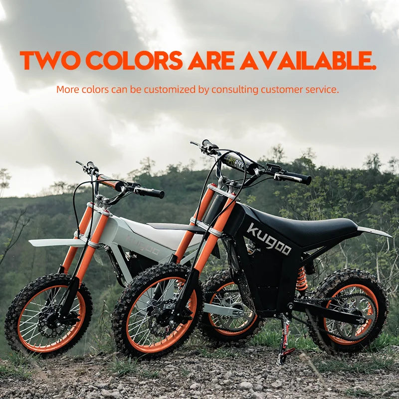 JMT-998858 1500W Electric Dirt Bike with Full Suspension Off-Road E-Mountain Dirt Bike , Top Speed 27.9 mph