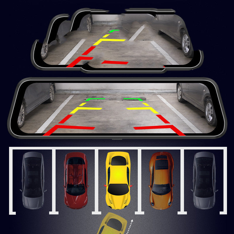 JMT-998858 HD Dual Channel Car Dash Camera with Night Vision for Front and Rear Recording