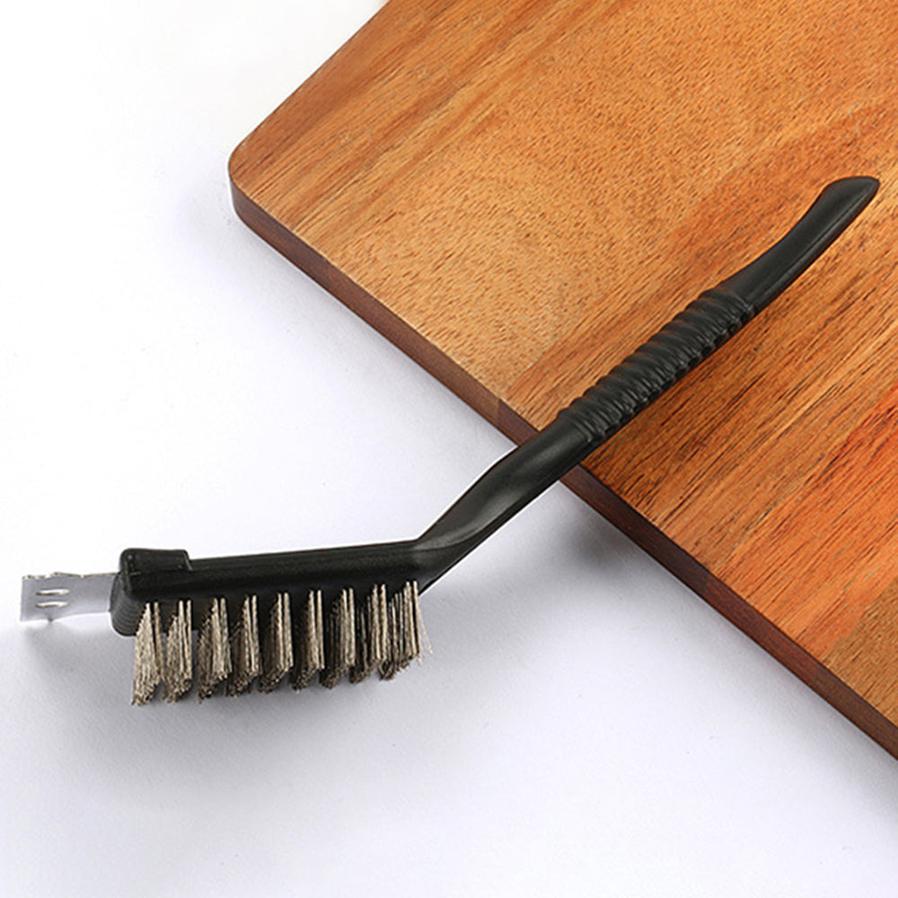 JMT-998986 Durable Wire Bristle BBQ Grill Cleaning Brush for Home and Outdoor Use