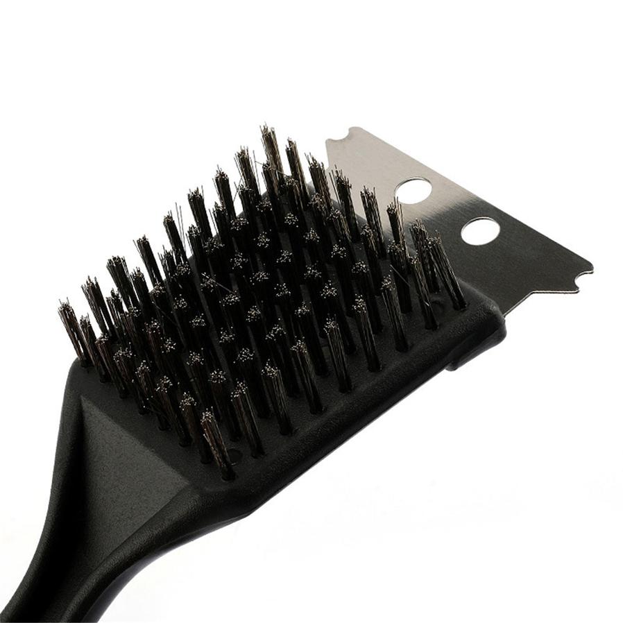 JMT-998986 Durable Wire Bristle BBQ Grill Cleaning Brush for Home and Outdoor Use