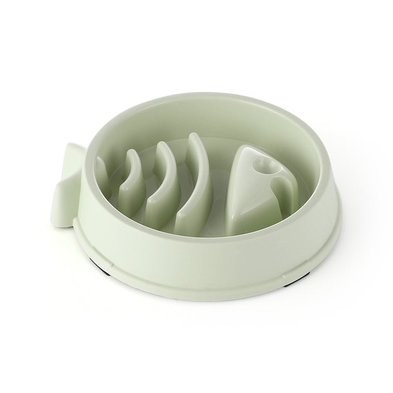 JMT-999114 Eco-Friendly Anti-Skid Slow Feed Dog Bowl for Easy Cleaning and Comfort