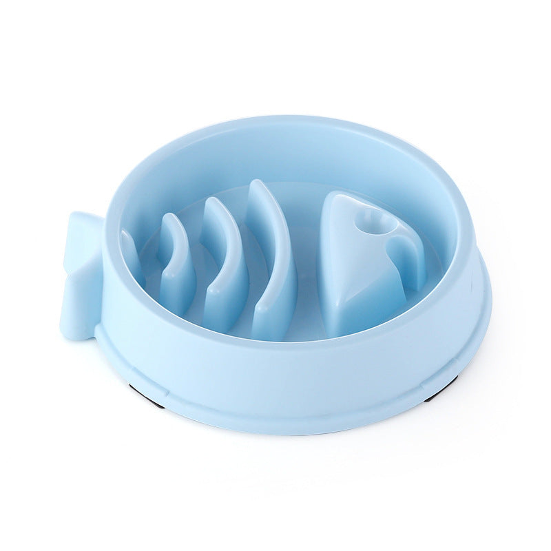 JMT-999114 Eco-Friendly Anti-Skid Slow Feed Dog Bowl for Easy Cleaning and Comfort