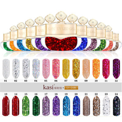 JMT-999242 Light Therapy Removable Adhesive Nail Polish Gel – 1-48 Colors, 10g Tapered Gel Treatment