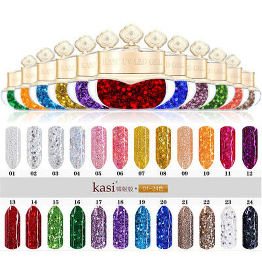 JMT-999242 Light Therapy Removable Adhesive Nail Polish Gel – 1-48 Colors, 10g Tapered Gel Treatment