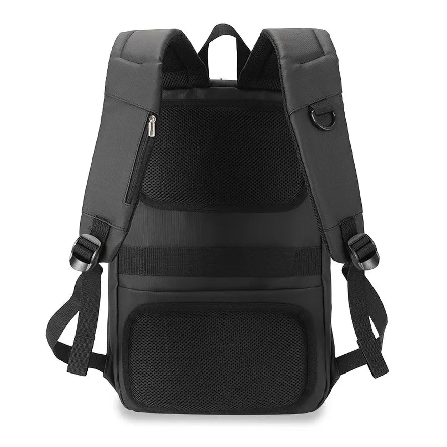 JMT-999498 17 Inch Waterproof Nylon Laptop Backpack for Teenagers with Adjustable Straps and Multi-Compartment Design