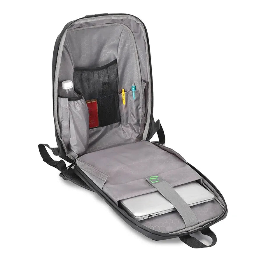 JMT-999498 17 Inch Waterproof Nylon Laptop Backpack for Teenagers with Adjustable Straps and Multi-Compartment Design
