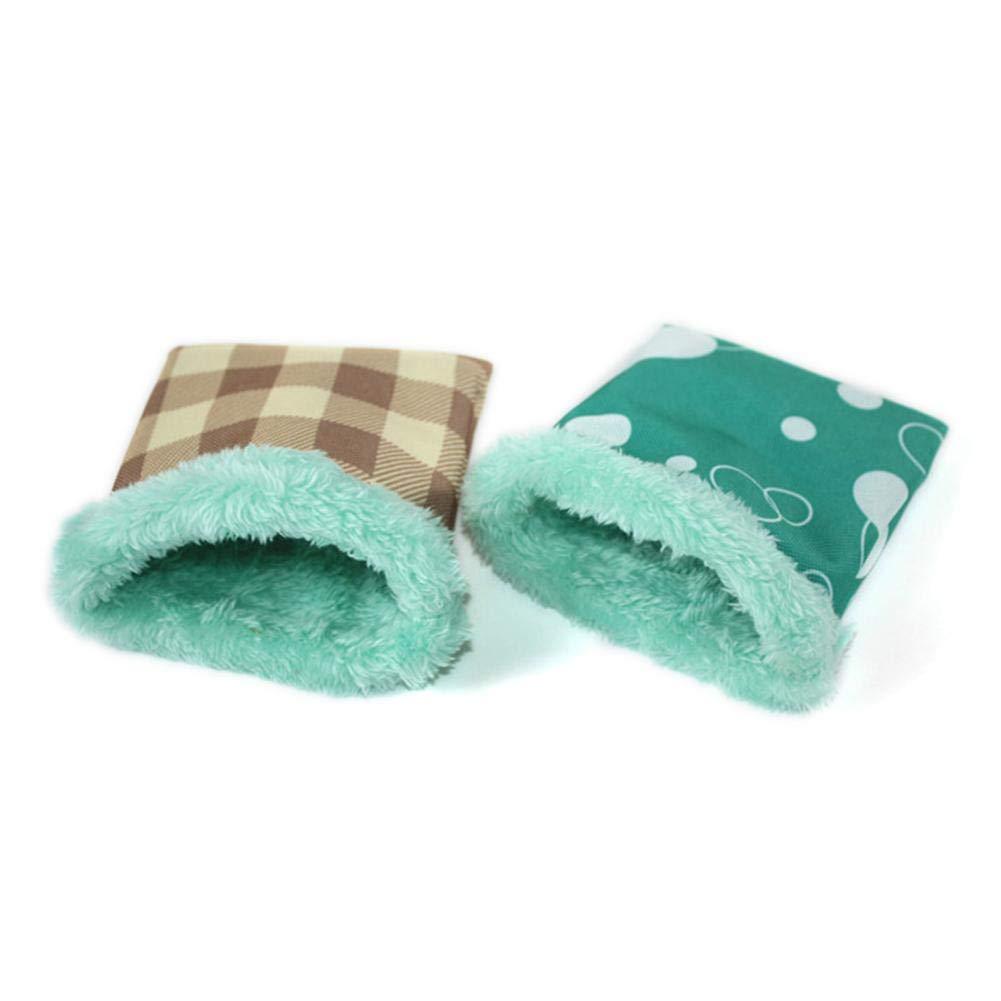 JMT-999562 Cozy Cloth Sleeping Bag for Small Pets - Hedgehog, Squirrel, or Guinea Pig Nest - Available in Two Sizes
