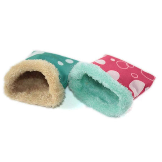 JMT-999562 Cozy Cloth Sleeping Bag for Small Pets - Hedgehog, Squirrel, or Guinea Pig Nest - Available in Two Sizes
