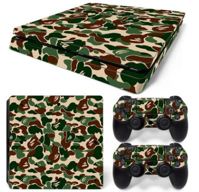 JMT-999562 Eco-Friendly PVC Air Duct Sticker for PS4 Slim - High-Definition Print, Non-Toxic Material