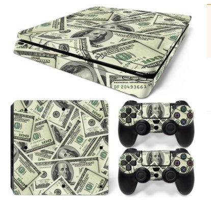 JMT-999562 Eco-Friendly PVC Air Duct Sticker for PS4 Slim - High-Definition Print, Non-Toxic Material