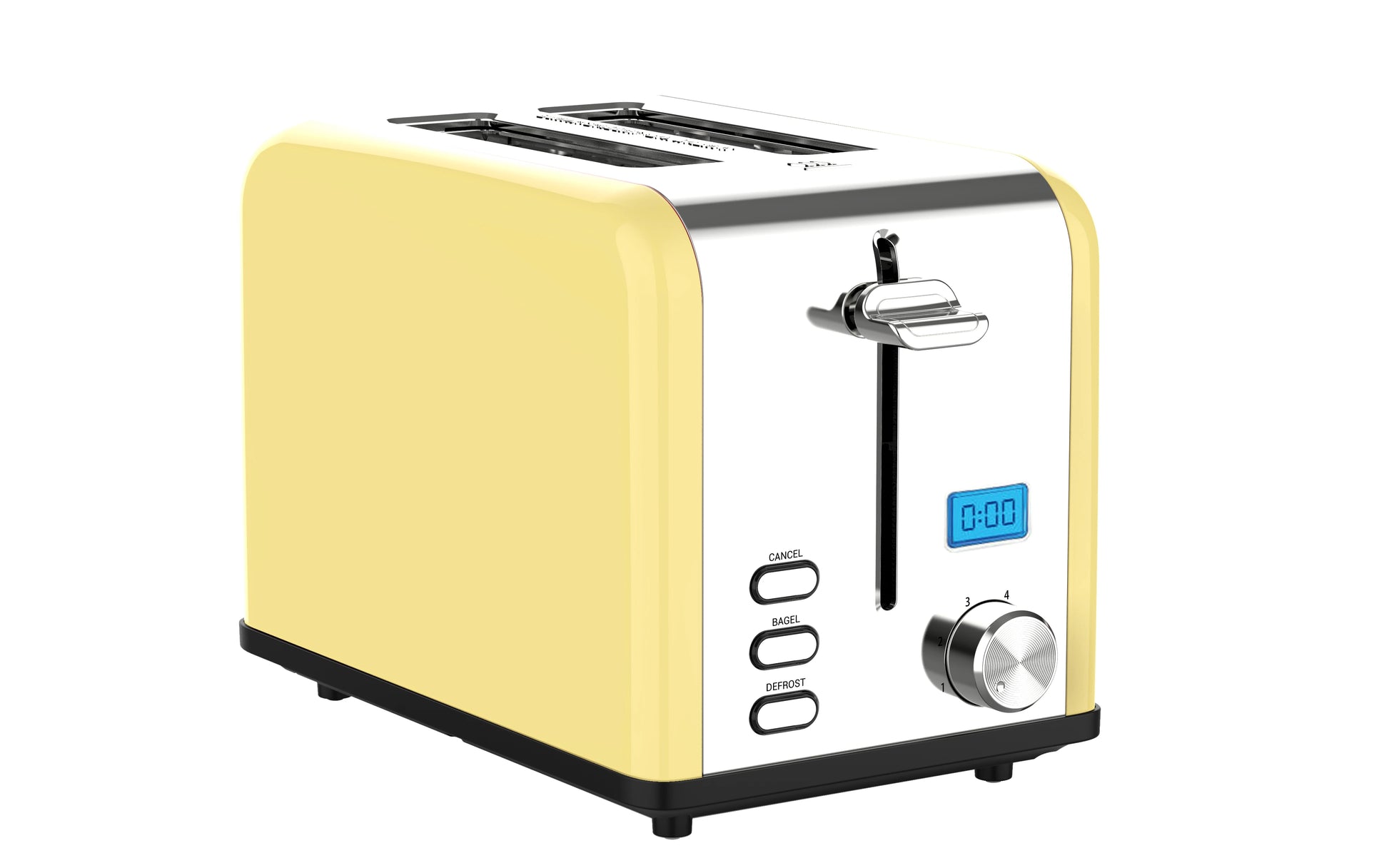 JMT-999754 Digital 2 Slice Touch Screen Bread Toaster in Modern Design