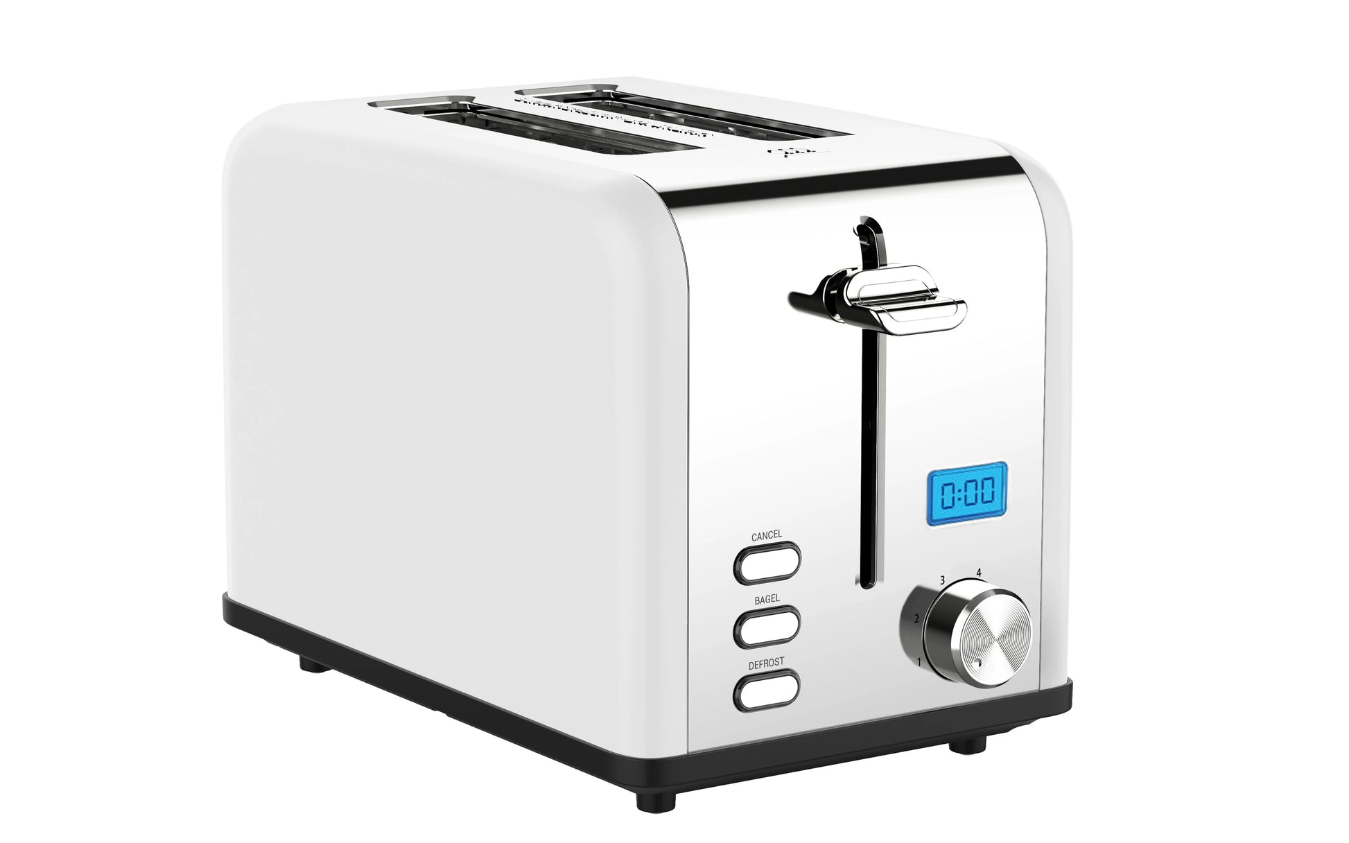 JMT-999754 Digital 2 Slice Touch Screen Bread Toaster in Modern Design