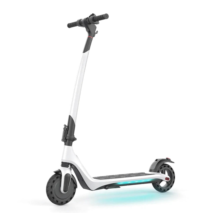 MX-A3 Eco 21.7 Miles 36V 8Ah 288Wh 350W Single-Wheel Drive Extended-Range Electric Scooter - White-Joyor Scooters-All-New 2024-White- 8Ah/36V/288Wh Battery<br/>- 21.7+ Miles Travel Distance<br/>- 350W Single-Motor Drive</br>- 15.5 mph Max Speed</br>- Free Gifts and Attachments</br>- High Configuration Parts- Free Shipping/UPS® Ground/2-5 Business Days/No Tax<br/>- Official Site Only 5-Year Extended Warranty Service<br/>- Local Franchise Stores Easy Repair & Warranty Service<br/>- Free Software and Hardware 