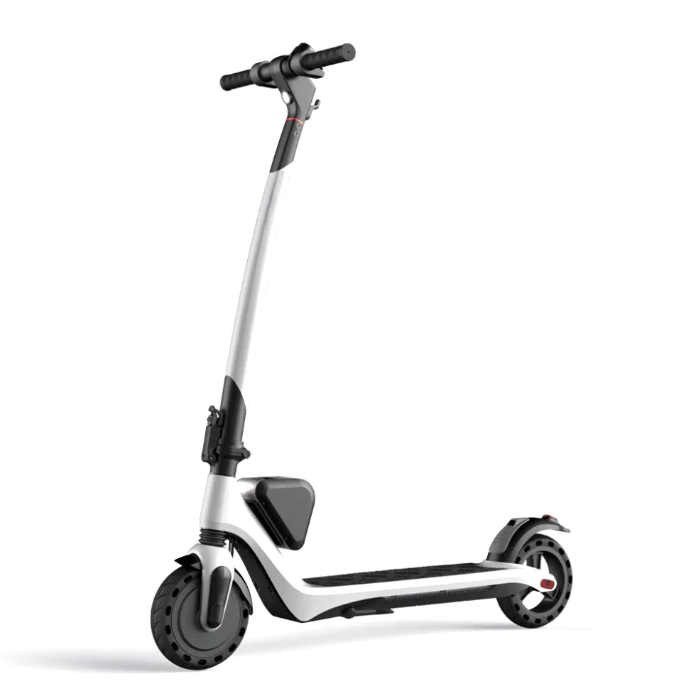 MX-A3 Plus 27.9 Miles 36V 8Ah 288Wh 350W Single-Wheel Drive Extended-Range Electric Scooter - White-Joyor Scooters-All-New 2024-White- 13Ah/36V/468Wh Battery- 27.9+ Miles Travel Distance- 350W Single-Motor Drive- 15.5 mph Max Speed- Free Gifts and Attachments- High Configuration Parts- Free Shipping/UPS® Ground/2-5 Business Days/No Tax- Official Site Only 5-Year Extended Warranty Service- Local Franchise Stores Easy Repair & Warranty Service- Free Software and Hardwar