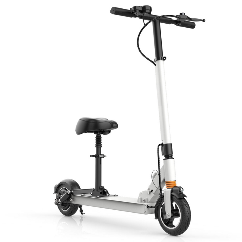 MX-F7S 47.8 Miles 48V Long-Range Electric Scooter - White, Top Speed 27.9mph-Joyor Scooters-All-New 2024- 24Ah/48V/1152Wh Battery<br/>- 47.8+ Miles Travel Distance<br/>- 500W Single-Motor Drive</br>- 27.9 mph Max Speed</br>- Free Gifts and Attachments</br>- High Configuration Parts- Official Site Only 5-Year Extended Warranty Service- Free Shipping/UPS® Ground/2-5 Business Days/No Tax<br/>- Local Franchise Stores Easy Repair & Warranty Service<br/>- Free Software and Hardware Upgrades-Joyor Scooters