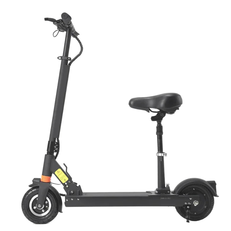 MX-F5S 36.9 Miles 36V 18Ah 648Wh 350W Single-Motor Drive Extended-Range Foldable Electric Scooter - Black
