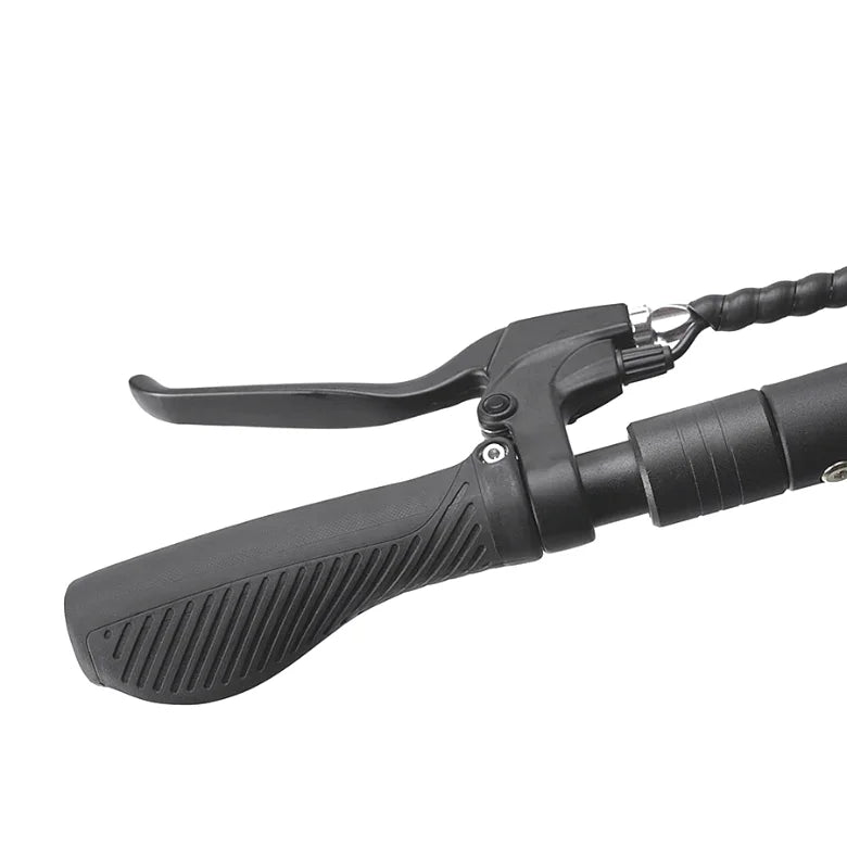MX-F5S 36.9 Miles 36V 18Ah 648Wh 350W Single-Motor Drive Extended-Range Foldable Electric Scooter - Black