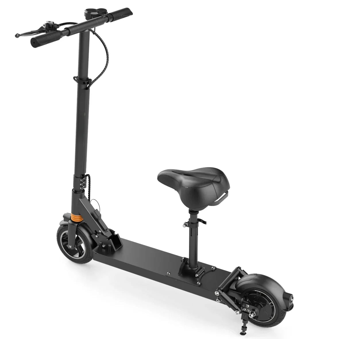 MX-F7S 47.8 Miles 48V 24Ah 1152Wh 500W Single-Motor Drive Long-Range Foldable Electric Scooter - Black