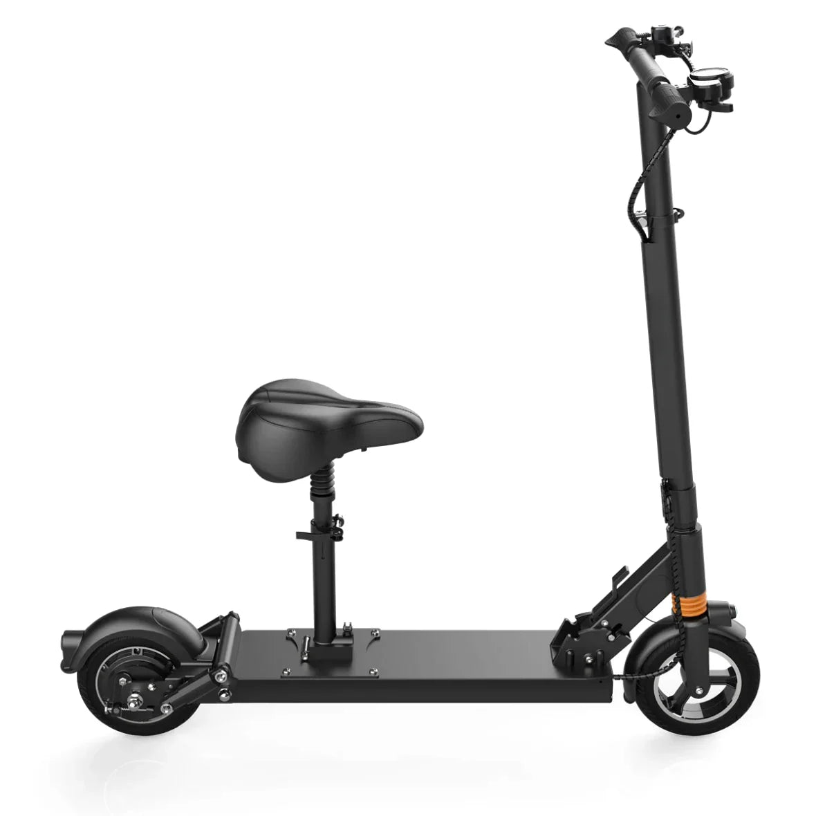 MX-F7S 47.8 Miles 48V 24Ah 1152Wh 500W Single-Motor Drive Long-Range Foldable Electric Scooter - Black