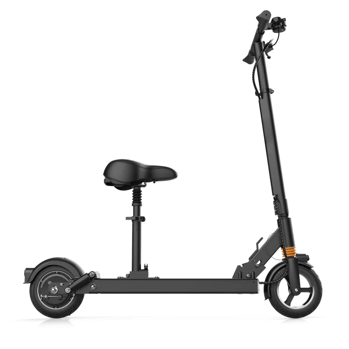 MX-F7S 47.8 Miles 48V 24Ah 1152Wh 500W Single-Motor Drive Long-Range Foldable Electric Scooter - Black