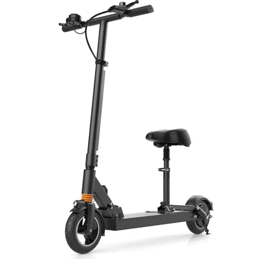 MX-F7S 47.8 Miles 48V 24Ah 1152Wh 500W Single-Motor Drive Long-Range Foldable Electric Scooter - Black