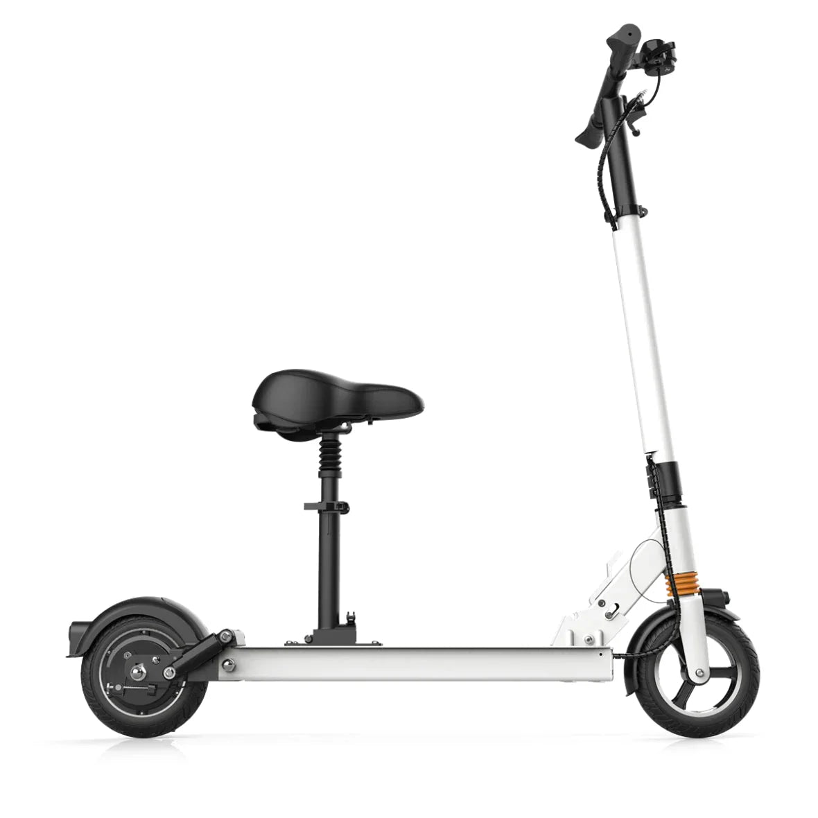 MX-F7S 47.8 Miles 48V 24Ah 1152Wh 500W Single-Motor Drive Long-Range Foldable Electric Scooter - White