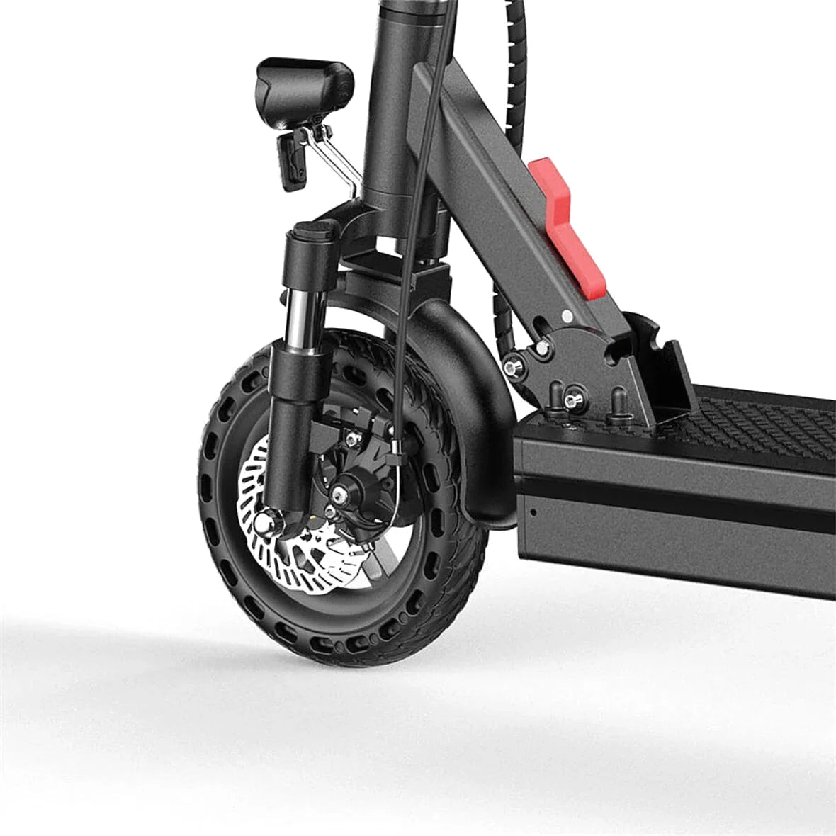 MX-G7S 47.8 Miles 48V 24Ah 1152Wh 500W Single-Motor Drive Long-Range Foldable Electric Scooter - Black