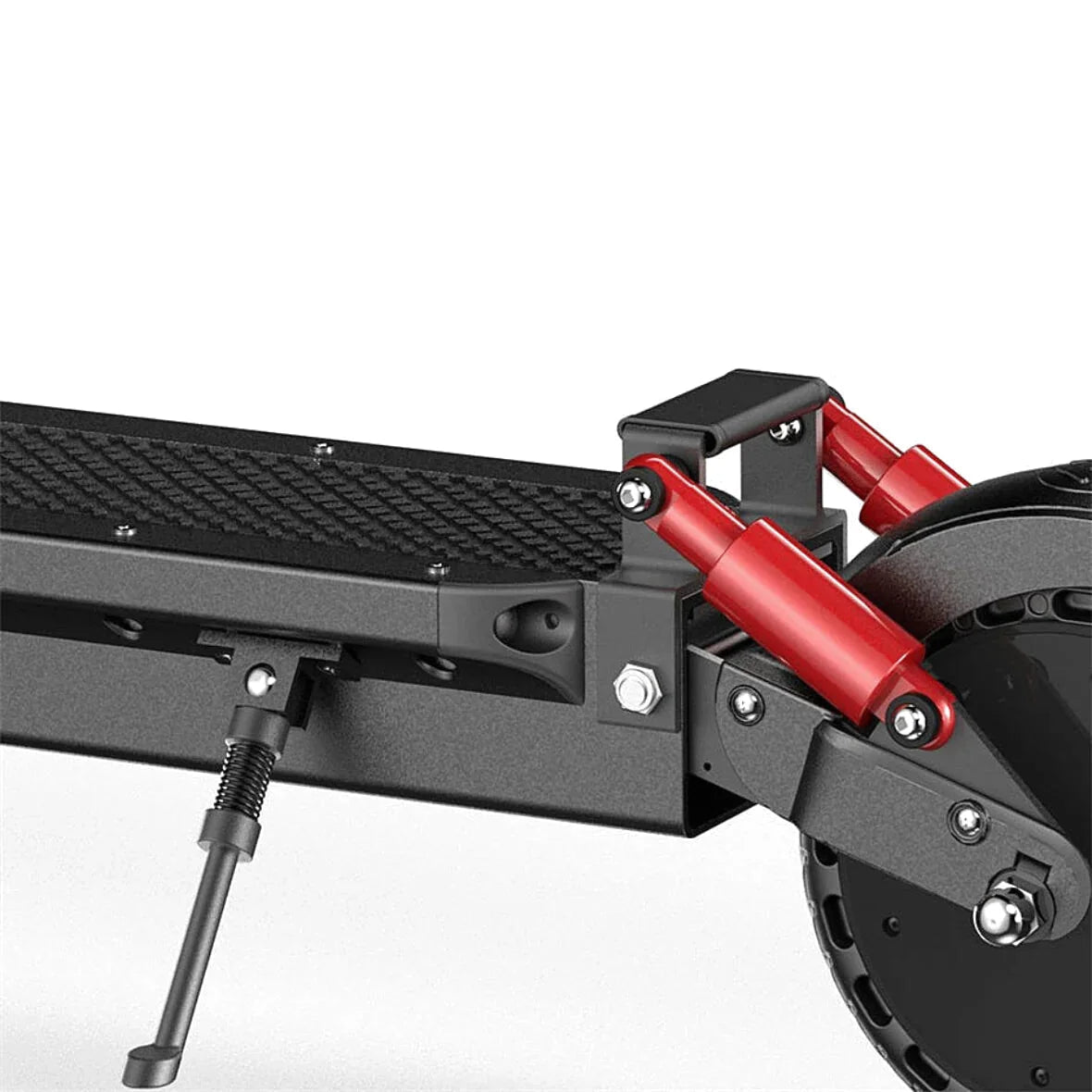 MX-G7S 47.8 Miles 48V 24Ah 1152Wh 500W Single-Motor Drive Long-Range Foldable Electric Scooter - Black