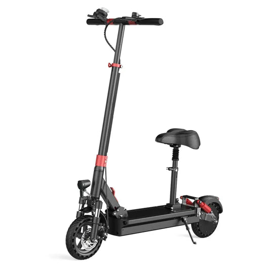 MX-G7S 47.8 Miles 48V 24Ah 1152Wh 500W Single-Motor Drive Long-Range Foldable Electric Scooter - Black